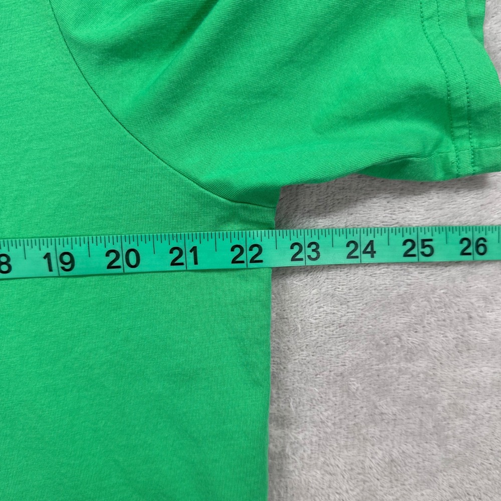 Criquet Polo Shirt Mens Large Green The Players Shirt Pima Cotton Short Sleeve - Picture 7 of 10